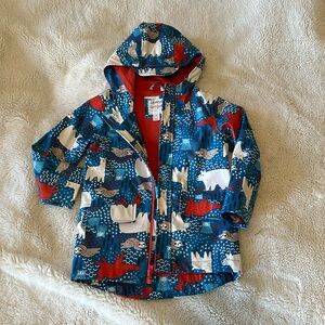 Cat & Jack kids 3T sloth, owl, llama raincoat, barely worn